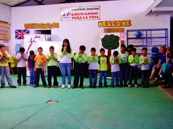 The kids at Educando Para La Vida :) 