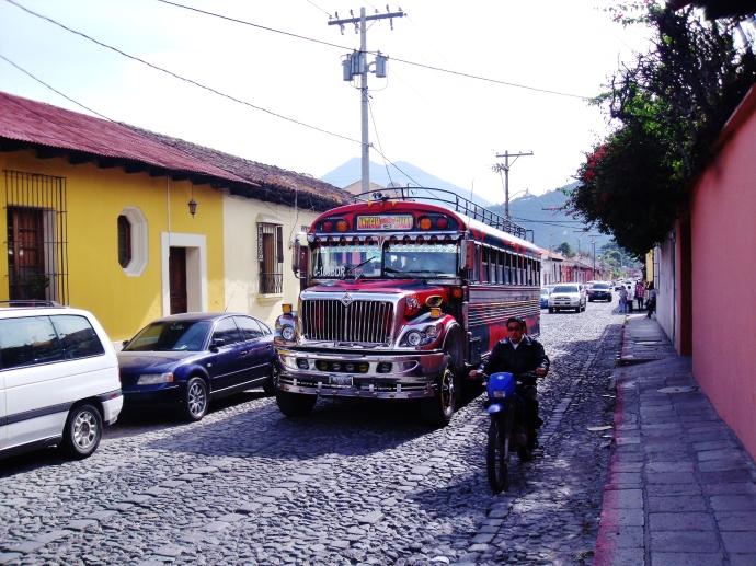A Pimped out Guatemalan bus :) 