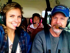 Flying with my two favorite flying buddies! 