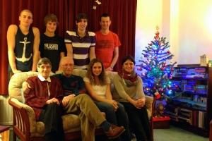Christmas day with Granny and Grandad Bruce <3 